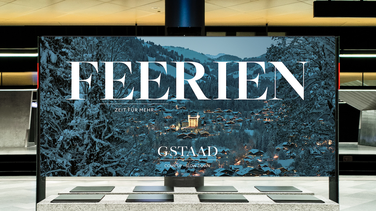 Gstaad Saanenland Tourismus lanciert neuen Markenauftritt mit Winter-Kampagne